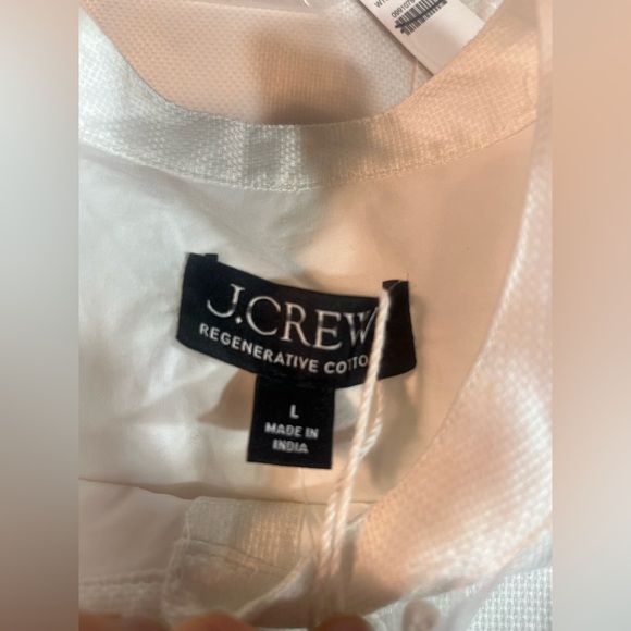 J.Crew Tuxedo popover shirt in cotton poplin - Picture 7 of 7